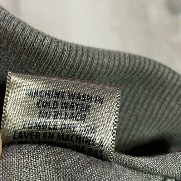 Bella Dahl Washed Army Green Zip Pocket Jogger, Size Medium - Picture 10 of 10